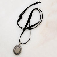Mid Victorian Sterling Silver Shamrock Locket
