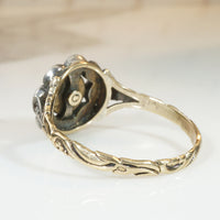 Alluring 18th Century Ring with Rose Cut Diamonds