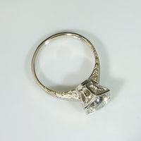 Stunning Art Deco 1.76ct Old European Cut Diamond Solitaire