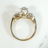 Retro New Old Stock Two-Tone Gold Wedding Set
