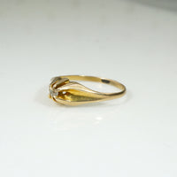 Miniature Edwardian Diamond Solitaire Ring