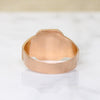 Fanciful Acanthus Leaf 10k & 18k Rose Gold Signet Ring