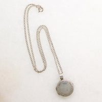 Darling Engraved Sterling Silver Locket
