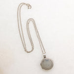 Darling Engraved Sterling Silver Locket