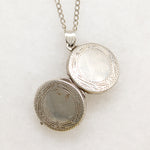 Darling Engraved Sterling Silver Locket