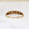 Engaging Two-Tone Buckle Band with Rose Cut Diamond