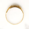Engaging Two-Tone Buckle Band with Rose Cut Diamond