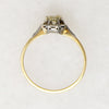 Elegant Edwardian Engagement Ring with Pale Yellow Diamond