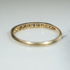 Rose Cut Diamond & Two-Tone Gold Art Deco Band