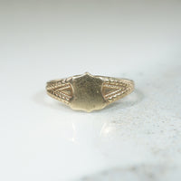 Size 2.25 10k Gold Signet Pinky Ring