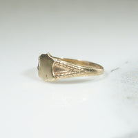 Size 2.25 10k Gold Signet Pinky Ring