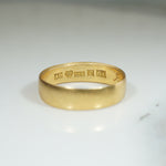 Gorgeous 20k Gold Band Hallmarked for Ireland