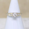 Pretty Two-Tone New Old Stock Diamond Ring