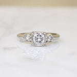 Classic Diamond & White Gold Ring in New Condition