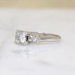 Classic Diamond & White Gold Ring in New Condition