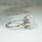 Art Deco Rock Crystal Ring