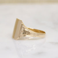 1920s 10k Gold Signet Ring