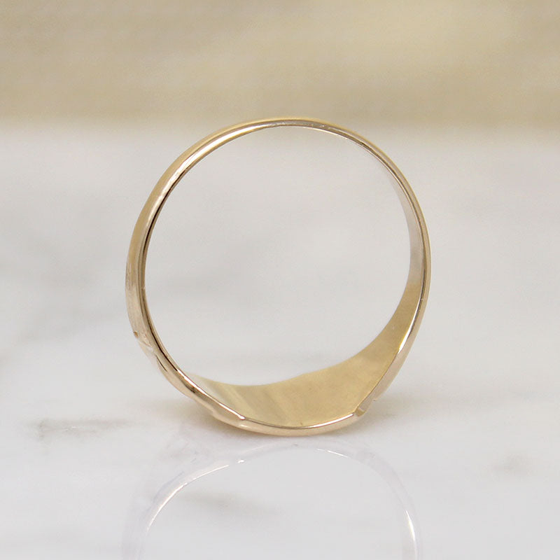 1920s 10k Gold Signet Ring