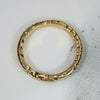 Beautiful 18k Gold Rose Vine Band by Caldwell