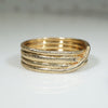 Wide Gold Snake Band