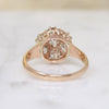 Luscious Victorian Diamond Cluster Ring