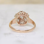 Luscious Victorian Diamond Cluster Ring