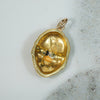Dionysus Antique Gold Pendant