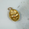 Antique Gold Pan Pendant