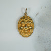 Antique Gold Pan Pendant
