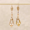 Fabulous Long Linked Victorian Earrings