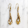 Fabulous Long Linked Victorian Earrings