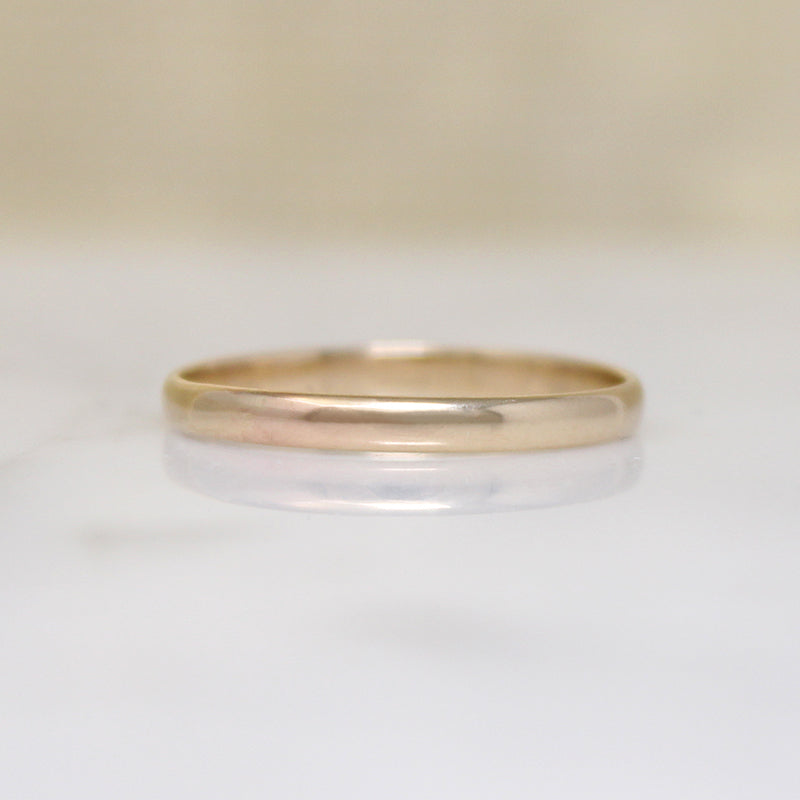 Versatile 14k Gold Vintage Band Size 7.5