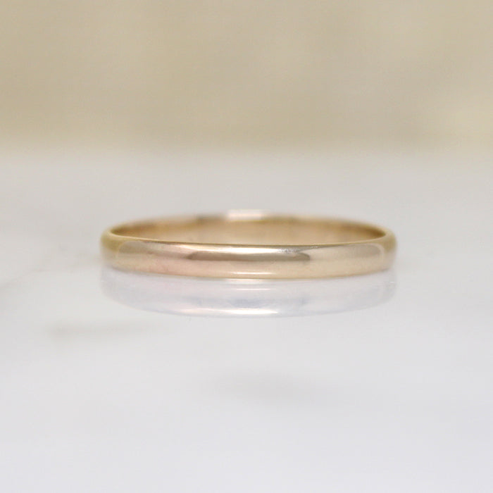 Versatile 14k Gold Vintage Band Size 7.5