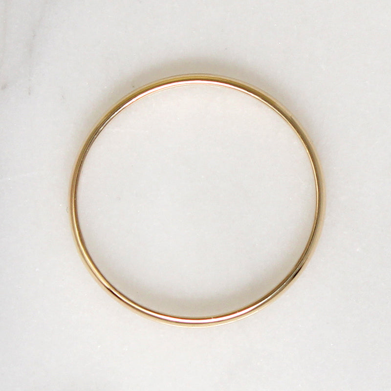 Versatile 14k Gold Vintage Band Size 7.5