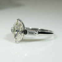 Delightful Marquise Diamond Engagement Ring