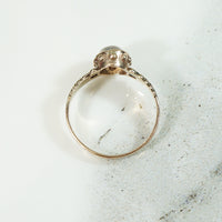 Romantic Edwardian Moonstone & Gold Ring