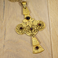Gorgeous Georgian Watch Cock Cruciform Pendant