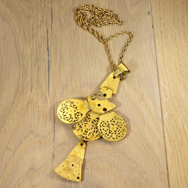 Gorgeous Georgian Watch Cock Cruciform Pendant