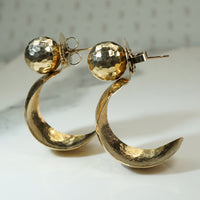 Fantastic Hammerd Gold Convertible Hoops