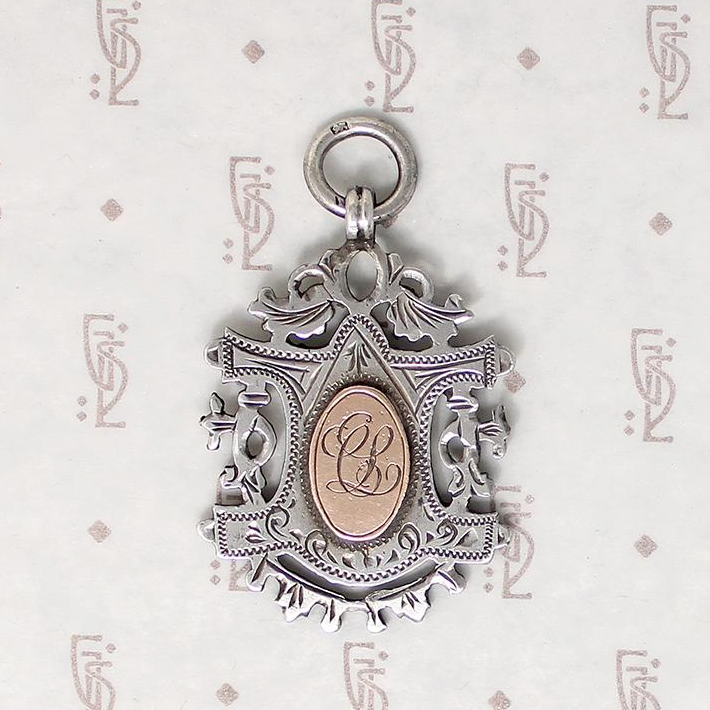 Edwardian "Winners of Schools League" English Sterling Fob