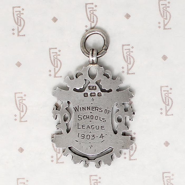 Edwardian "Winners of Schools League" English Sterling Fob