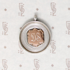 Elegant English Sterling Medal Fob with Gold Shield