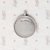 Elegant English Sterling Medal Fob with Gold Shield