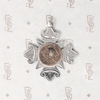 English Sterling Killarney Accordion Fob Medal