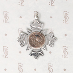 English Sterling Killarney Accordion Fob Medal