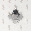 English Sterling Killarney Accordion Fob Medal