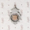 Edwardian Crown & Shield English Sterling Medal