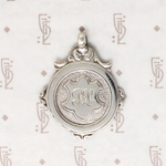 Betty's High Jump Medal English Sterling Fob
