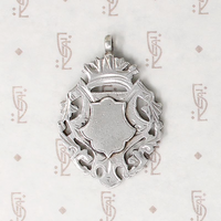 Double Sided Engraved & Cut Out Sterling Fob