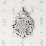Double Sided Engraved & Cut Out Sterling Fob